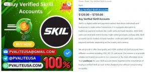 Buy Verified Skrill Accounts