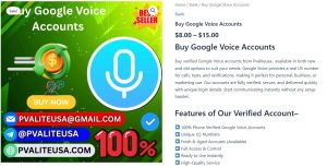 Buy Google Voice Accounts