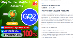 Buy Verified Go2Bank Accounts