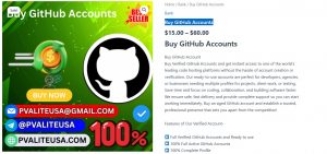 Buy GitHub Accounts 