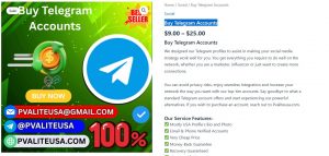 Buy Telegram Accounts